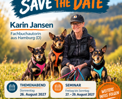 Save the Date_ Seminar mit Hunden